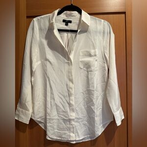 J. Crew Silk Ivory Blouse - NWT!